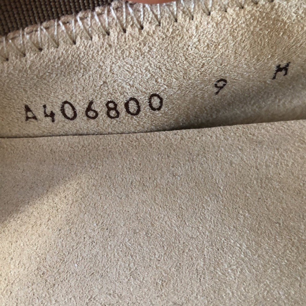 Stuart Weitzman Tan and Brown Suede Flats - Picture 7 of 7